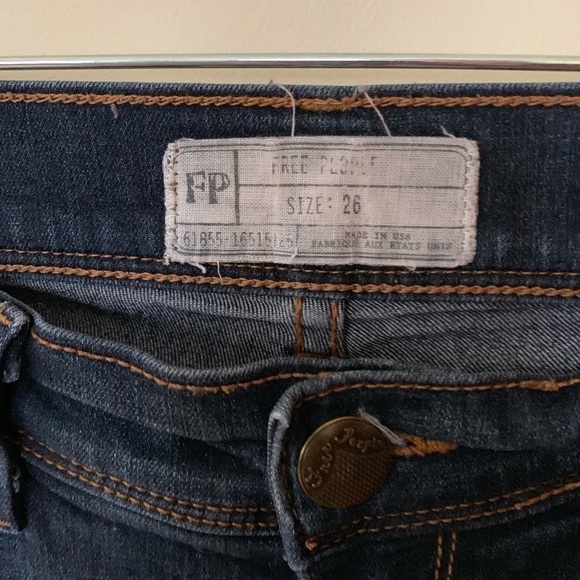 Free People Skinny Jeans Size 26 - Picture 2 of 6